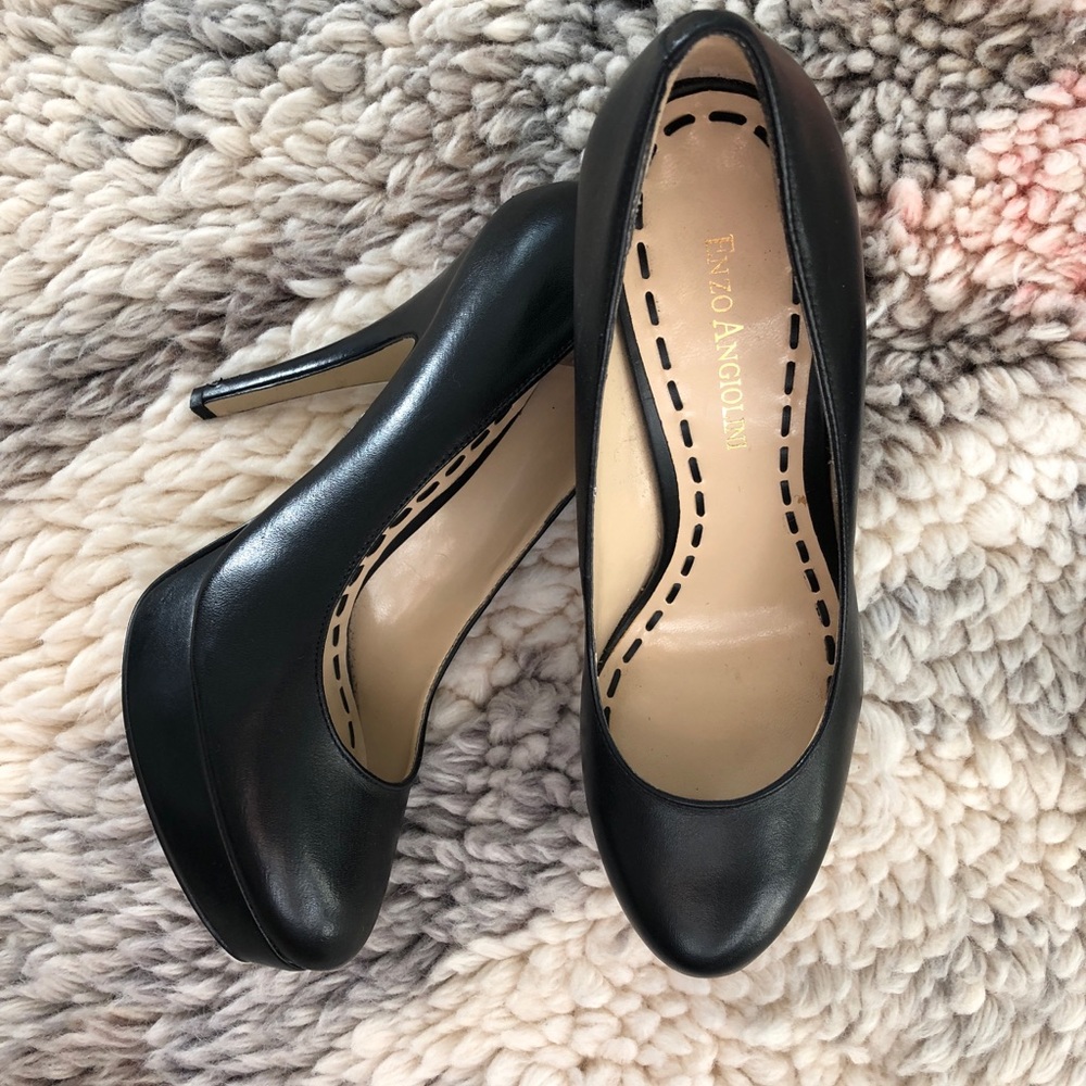 Enzo Angiolini size 6 platform heel